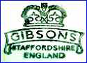 GIBSON & SONS (Staffordshire, UK) - ca 1950s