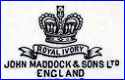 JOHN MADDOCK & SONS  [some variations and in many colors]  (Staffordshire, UK)  -  ca 1945   - 1960s