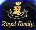 ROYAL FAMILY  [on European Reproductions, often very ornate]  (made in China)  -- ca 1990s - 2005