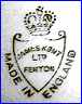 JAMES KENT - FENTON Ltd.  (Staffordshire, UK)  - ca 1945 - 1960s