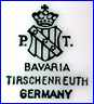 TIRSCHENREUTH PORCELAIN [L. HUTSCHENREUTHER after 1927]  (Germany)  - ca 1980s -  1995
