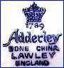 ADDERLEYS Ltd  [LAWLEY Pattern, varies] (Staffordshire, UK) - ca 1950s - 1962