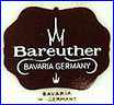 BAREUTHER & CO - WALDSASSEN PORCELAIN (Germany)  - ca 1970s - 1980s