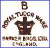 BARKER BROS, Ltd.  [ROYAL TUDOR WARE Series, many variations] (Staffordshire, UK) - ca 1937 - 1964
