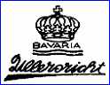 BAVARIA PORCELAIN FACTORY - ULLERSRICHT  (Bavaria, Germany)   - ca 1928 - ca 1932
