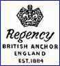 BRITISH ANCHOR POTTERY [REGENCY series] (Staffordshire, UK)  -  ca 1952 - 1960s