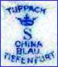 CARL HANS TUPPACK  [CHINA BLAU Series] [many variations] (Tiefenfurth, Germany) -  ca. 1919 - ca. 1935