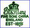 CHARLES AMISON & Co., Ltd.  -  STANLEY CHINA   (Staffordshire, UK)   - ca  1953 - 1962