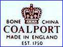 COALPORT PORCELAIN WORKS  [also in Blue or Black] (Shropshire, UK) -  1960s - Present