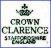 COOPERATIVE WHOLESALE SOCIETY Ltd   [CROWN CLARENCE Series] (Staffordshire, UK) - ca 1962 -  1970s
