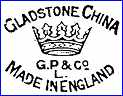 GEORGE PROCTER & Co, Ltd.  -  GLADSTONE CHINA [Tradename, later also used by ROYAL STAFFORD]  (Staffordshire, UK) - ca 1924 - 1940