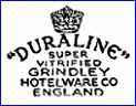 GRINDLEY HOTEL WARE - DURALINE (Staffordshire, UK)   - ca 1946 - 1991