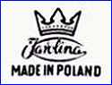 KAROLINA PORCELAIN FACTORY  [some variations & several colors]   (Silesia, now Poland)  - ca 1954 - 2007
