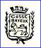 GOSSE  (Blue) (Bayeux, France) - ca 1849 - 1878