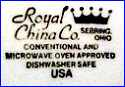 ROYAL CHINA Co.  (Ohio, USA)  - ca 1960s - Present