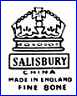 SALISBURY CHINA Co. (Staffordshire, UK) - ca 1946 - 1961