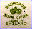 SAMUEL RADFORD, Ltd.   (Staffordshire, UK)  - ca 1938 -1957