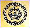 STAFFORDSHIRE - IRONSTONE  [Importers logo on Canadian souvenirs made in UK)  - ca 1960s