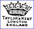 TAYLOR & KENT  (Staffordshire, UK) - ca 1912 - 1960s