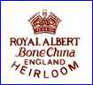 THOMAS C. WILD & SONS - (ROYAL ALBERT LTD. (Staffordshire, UK) [Heirloom Pattern] - ca 1945 - Present