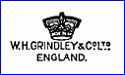 W.H. GRINDLEY & CO., Ltd. (Staffordshire, UK) -  ca 1925 - 1930s