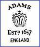 WILLIAM ADAMS & SONS Ltd  (Staffordshire, UK) - ca  1914 - 1940