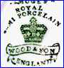 WOOD & SONS  (Burslem, Staffordshire, UK) - ca 1891 - ca 1907