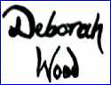 BRIAN WOOD CERAMICS  -  DEBORAH WOOD [Artist]  (Studio Pottery, Longton, Staffordshire, UK)  - ca 1997 - 2003