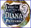 DIANA POTTERY  (Australia)  - ca 1950s - 1970s