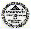 DUDSON BROS   [some variations] (Staffordshire, UK) - ca 1995 - Present or as dated