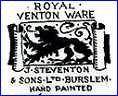 JOHN STEVENTON & SONS, Ltd. [ROYAL VENTON WARE]  (Staffordshire, UK)  -  ca 1923 - 1936