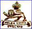 MELBA CHINA Co., Ltd.  (Staffordshire, UK) - ca 1948 - 1951