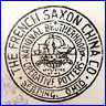 FRENCH SAXON CHINA CO (Ohio, USA) - ca 1940 - ca 1958