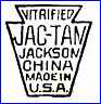 JACKSON VITRIFIED CHINA CO. (Pennsylvania, USA) -  ca 1930s