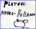 PLATEEL NOORD HOLLAND  -  KENNEMERLAND  -  VELSER  (Studio Pottery, Velsen, Holland)  - ca 1920 - 2003