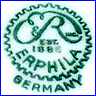 EBELING & REUSS  [some variations]  (US Importer of German & Bohemian Porcelain)  - ca 1920s - 1940s