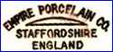 EMPIRE PORCELAIN CO   (Staffordshire, UK) -  ca 1960s