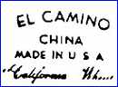 GLADDING, McBEAN & CO  [EL CAMINO Series]   (California, USA) -  ca 1934 - 1950s