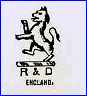 REDFERN & DRAKEFORD (Stamped or Impressed) (Staffordshire, UK) - ca  1892 - 1909