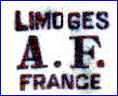 ANDRE FRANCOIS [some variations] (Limoges, France)  - ca. 1919 - 1930s