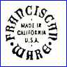 GLADDING, McBEAN & CO  [on FRANCISCAN Patterns] (Los Angeles, CA, USA) - ca   1939 - 1947