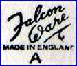 THOMAS LAWRENCE (LONGTON), Ltd. [Falcon Ware]   (Staffordshire, UK)  -  ca 1950 - 1960s