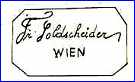 VIENNA PORCELAIN FACTORY - F. GOLDSCHEIDER  (Austria) - ca 1885 - 1897