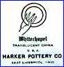 HARKER POTTERY  (Ohio, USA) - ca  1859 - 1960
