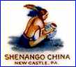 SHENANGO CHINA CO [several variations & colors]   (Pennsylvania, USA)  -  ca 1940s - Present