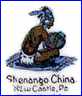 SHENANGO CHINA CO [several variations & colors]   (Pennsylvania, USA) - ca 1940s - Present