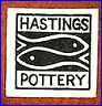 HASTINGS POTTERY  (Studio Pottery, Sussex, UK)  - ca 1956 - 1959