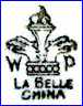 WHEELING POTTERY  - LA BELLE Series (West Virginia, USA)  - ca 1879 - 1910