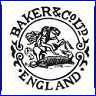 W. BAKER & CO Ltd  (Staffordshire, UK)  -  ca 1928 - 1930
