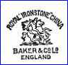 W. BAKER & CO Ltd  (Staffordshire, UK)  - ca 1893 - 1928